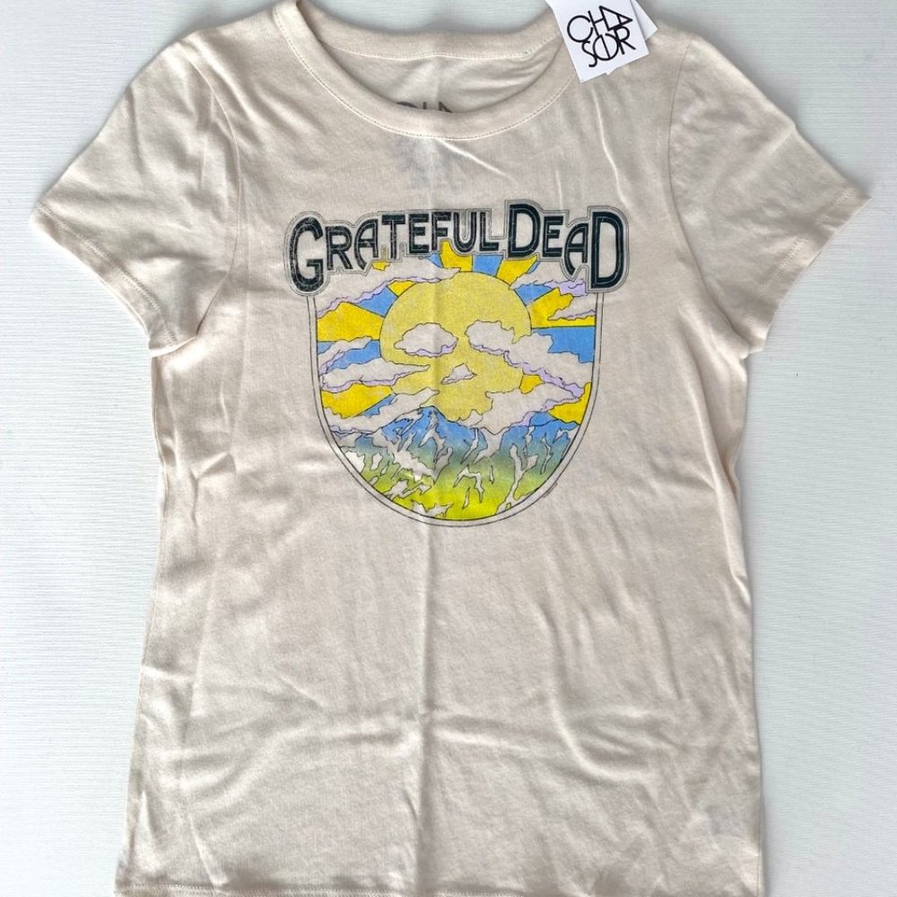 Chaser Grateful Dead Skeleton Sun Tee